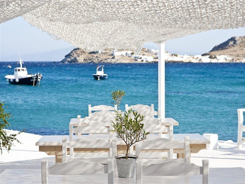 Aphrodite Beach Hotel & Resort Mykonos Town ร้านอาหาร รูปภาพ