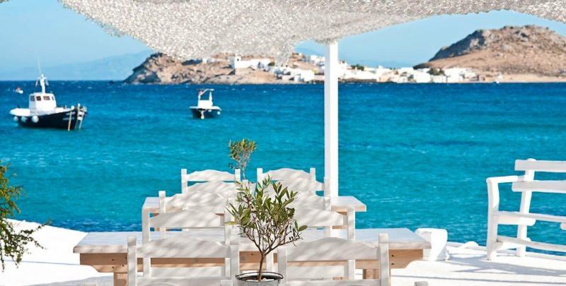 Aphrodite Beach Hotel & Resort Mykonos Town ภายนอก รูปภาพ